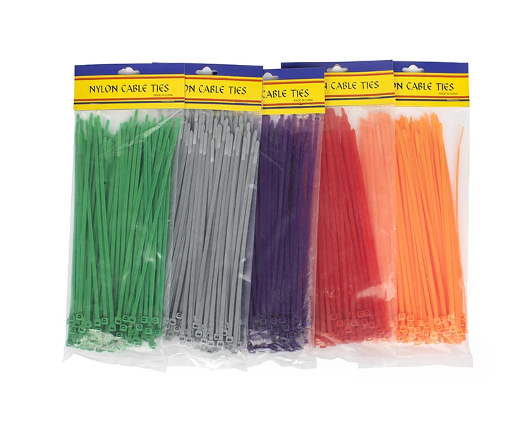 Factory Direct Self-Locking Nylon Cable Ties, UV Resistant Zip Ties Plastic, Zip Ties