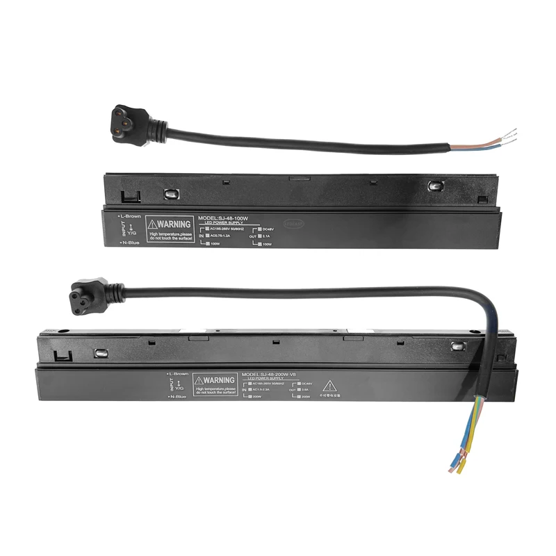 LEDEAST SJ-48-100W 220v to 48V LED Driver Non dimming Magnetic Track Lighting Power Supply For Magnetic Track Light System