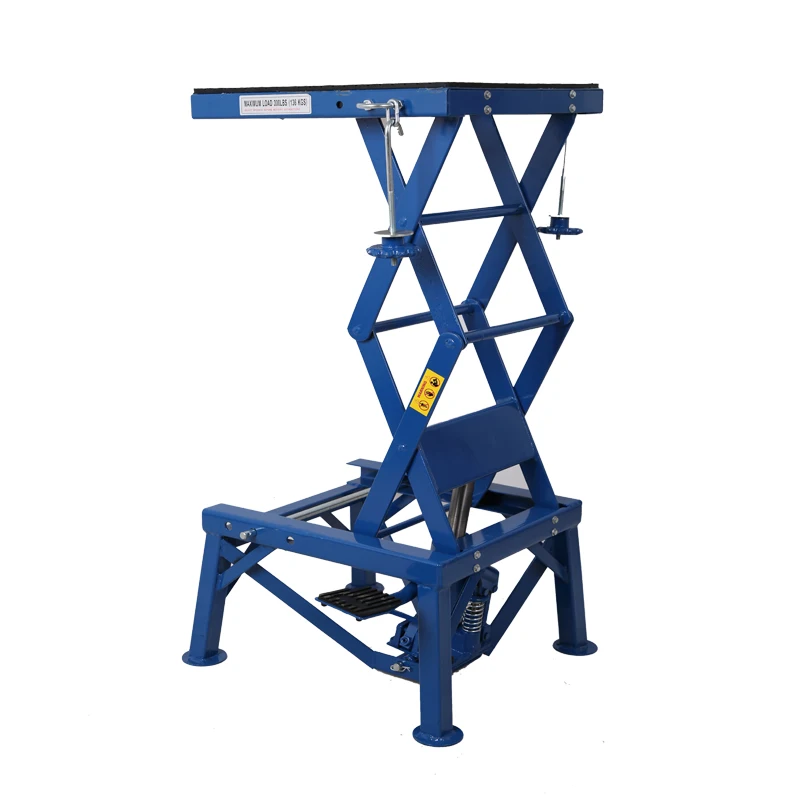 repair shop hydraulic auto scissor car lift with 300 LBS car jacks scissor jack