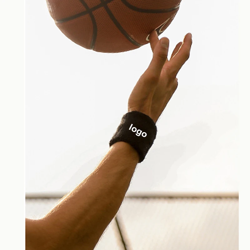 
Wholesale Custom Cotton colorful Sport Protect Hands Hot Sale Wristbands Sweatbands 