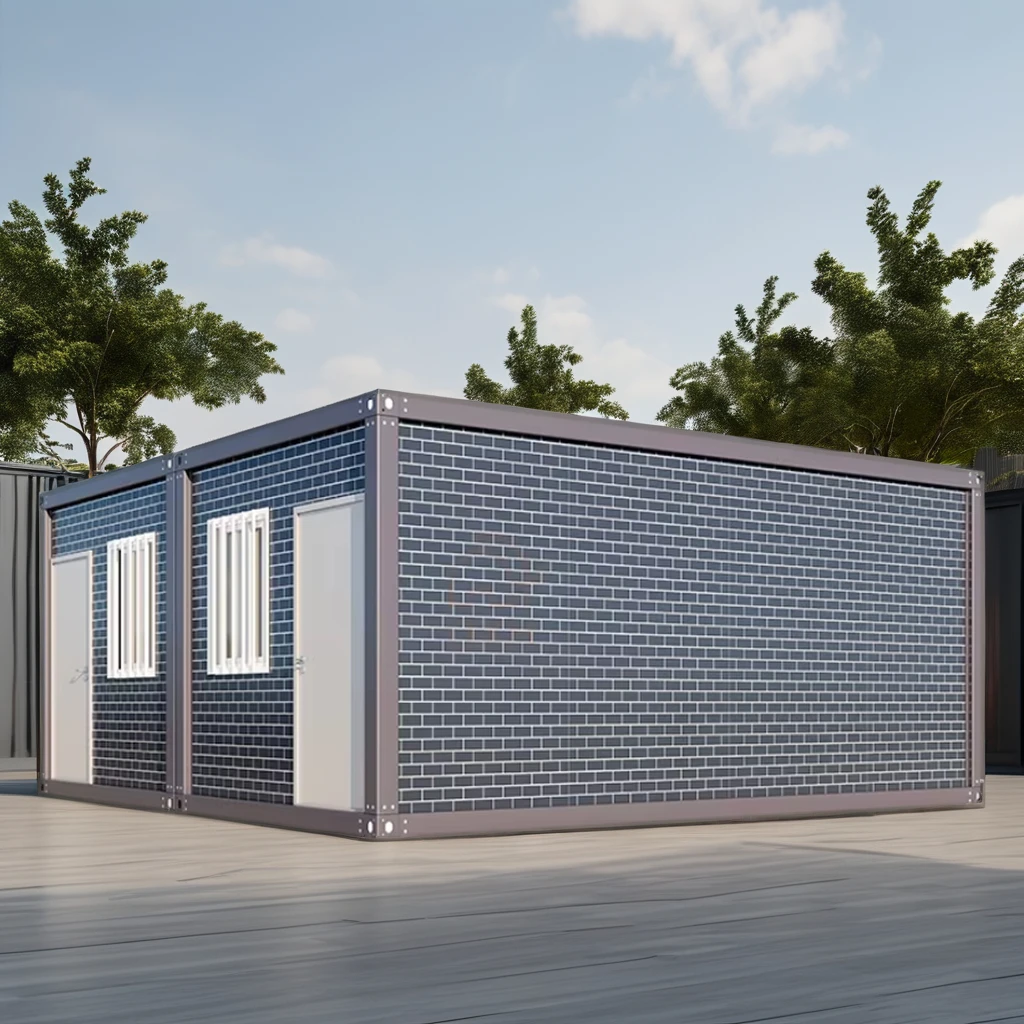 Two-story Modular Flat Pack Container House Luxury Prefabricated Flat Pack Container for Sale Wholesale Prefabricated House