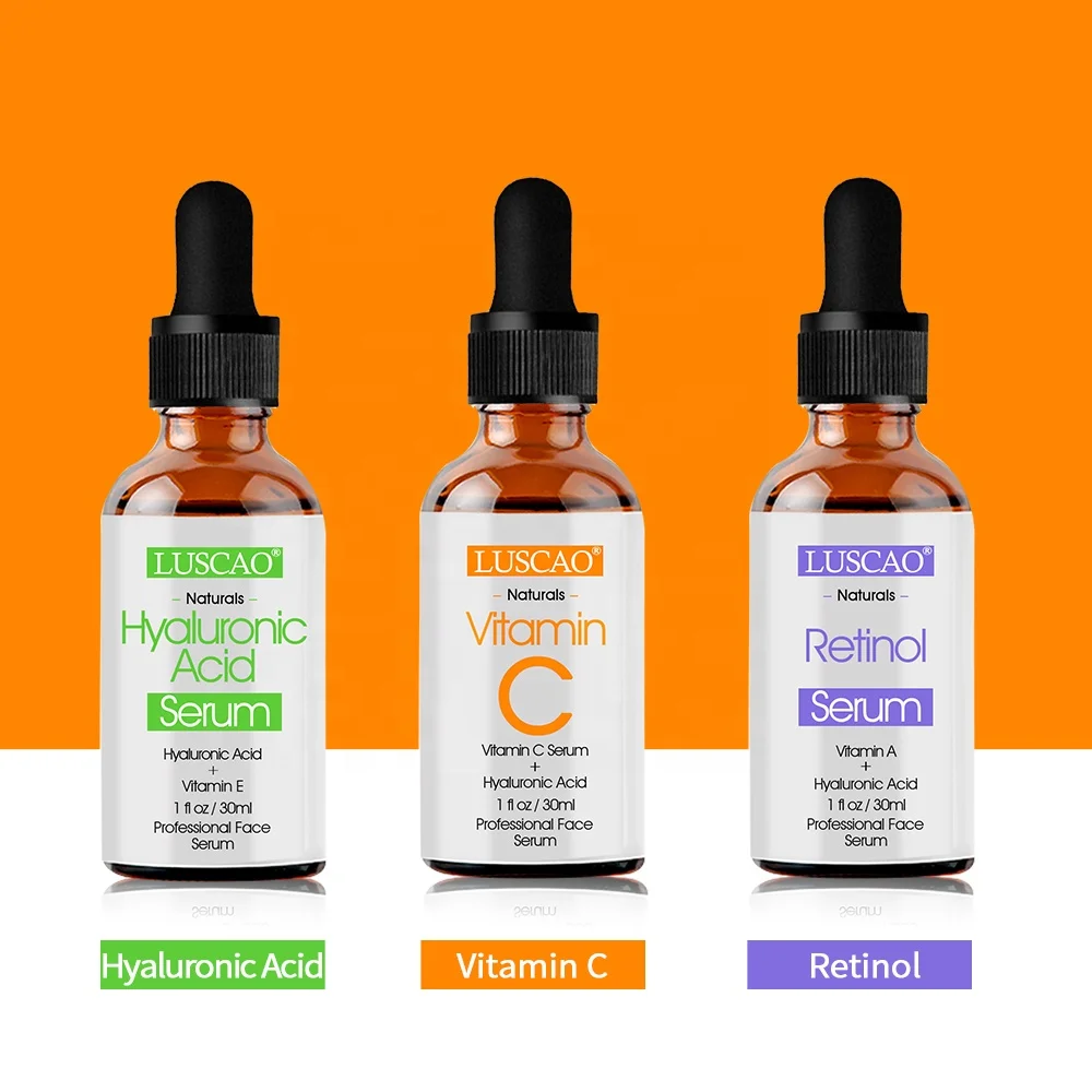 OEM Private Label Anti-wrinkle Anti-aging Collagen 30% Vitamin C Serum Retinol Serum