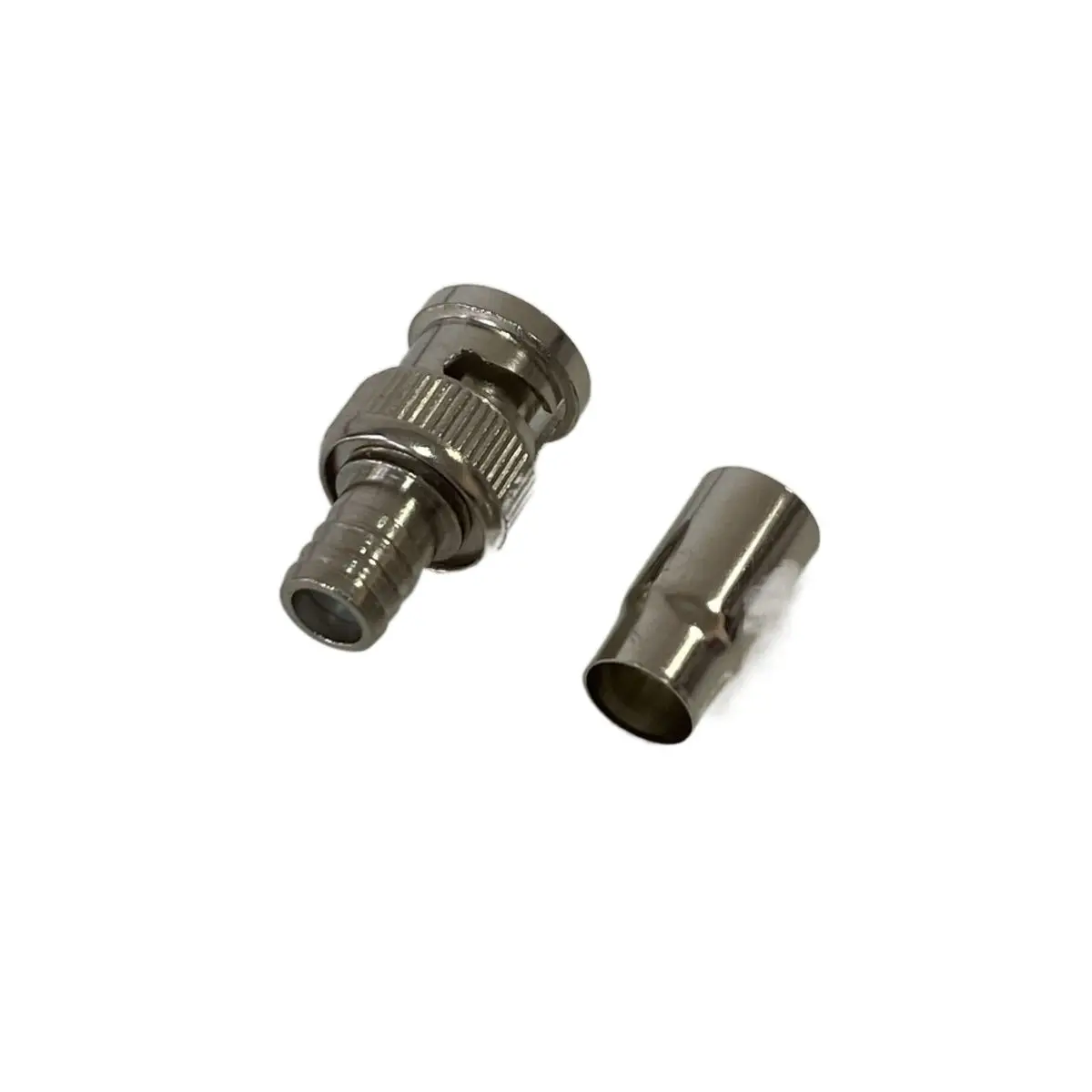 Professional Factory Made Bnc Male To Iec Pal Dvb-t Male Plug Straight Rf Coaxial Connector Adapter