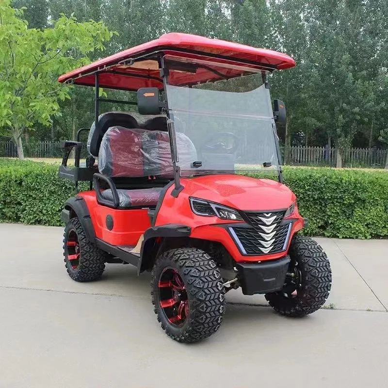 KEYU chinese cheap luxury mini club car golf carts electric golf push cart lithium battery 2 seater golf cart