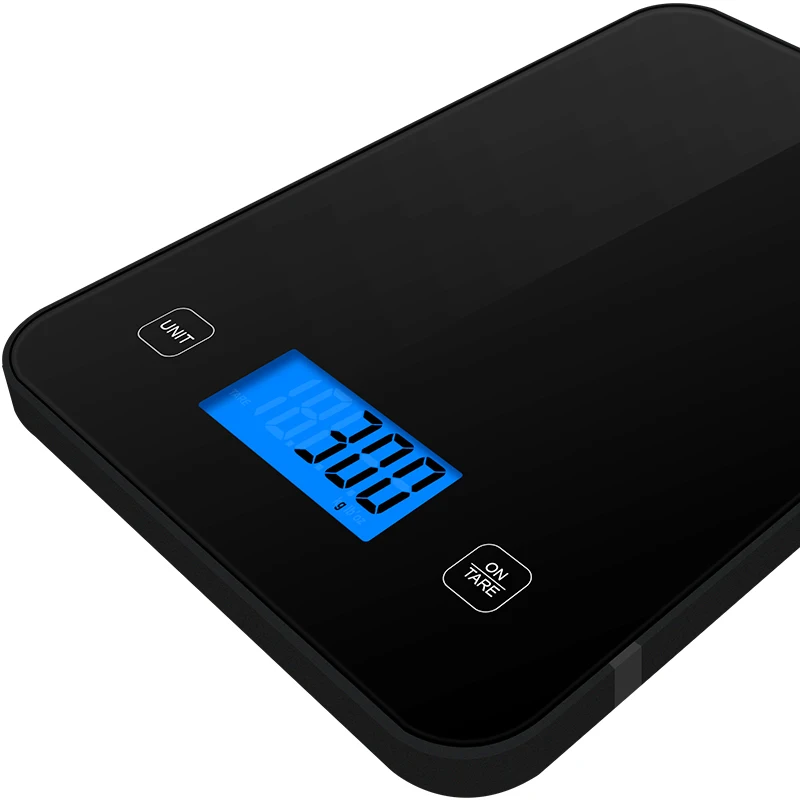 Platform LCD Tempered Glass 15 Kg Weight Measuring Electronic Weighing Digital Food Kitchen Scale