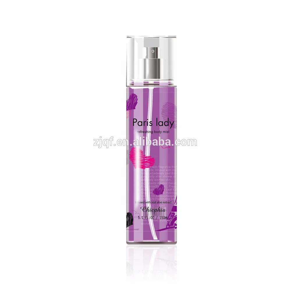 Various Female Deodorant Nourishing Fragrance Antiperspirant Mist Body Spray Perfume
