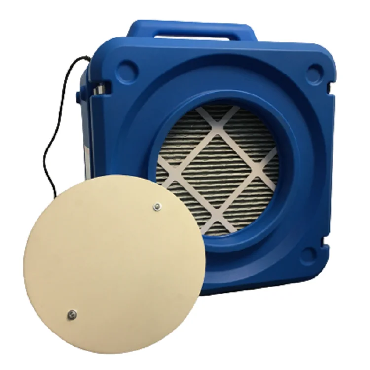 Portable air purifier carbon filter industrial environmental protection healthy air scrubber for smoke and fire