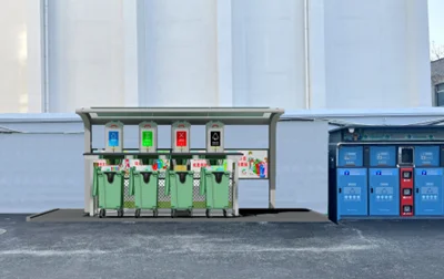 RNKJ Экологически чистая система сортировки отходов перерабатывают подземные контейнеры для отходов