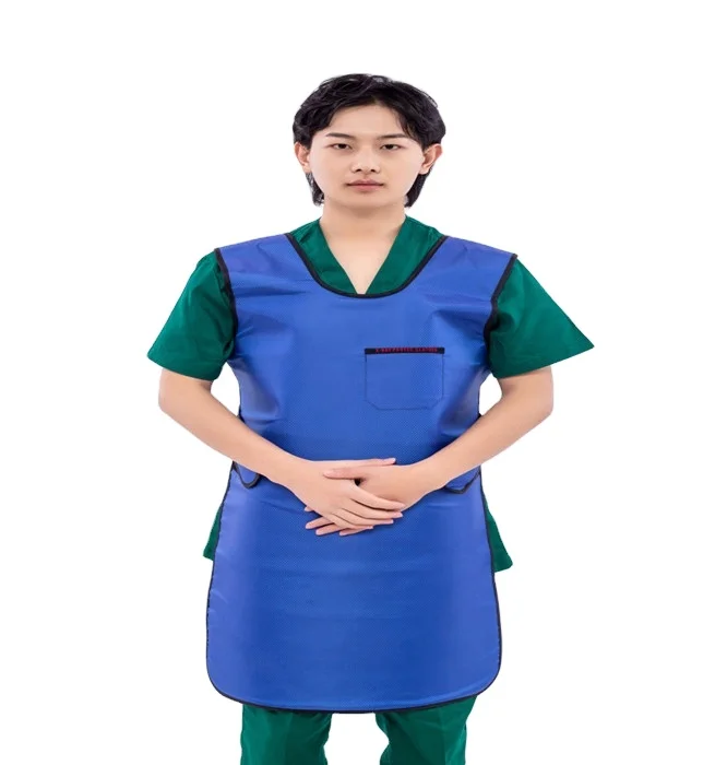 medical ray single side lead apron with light lead soft material