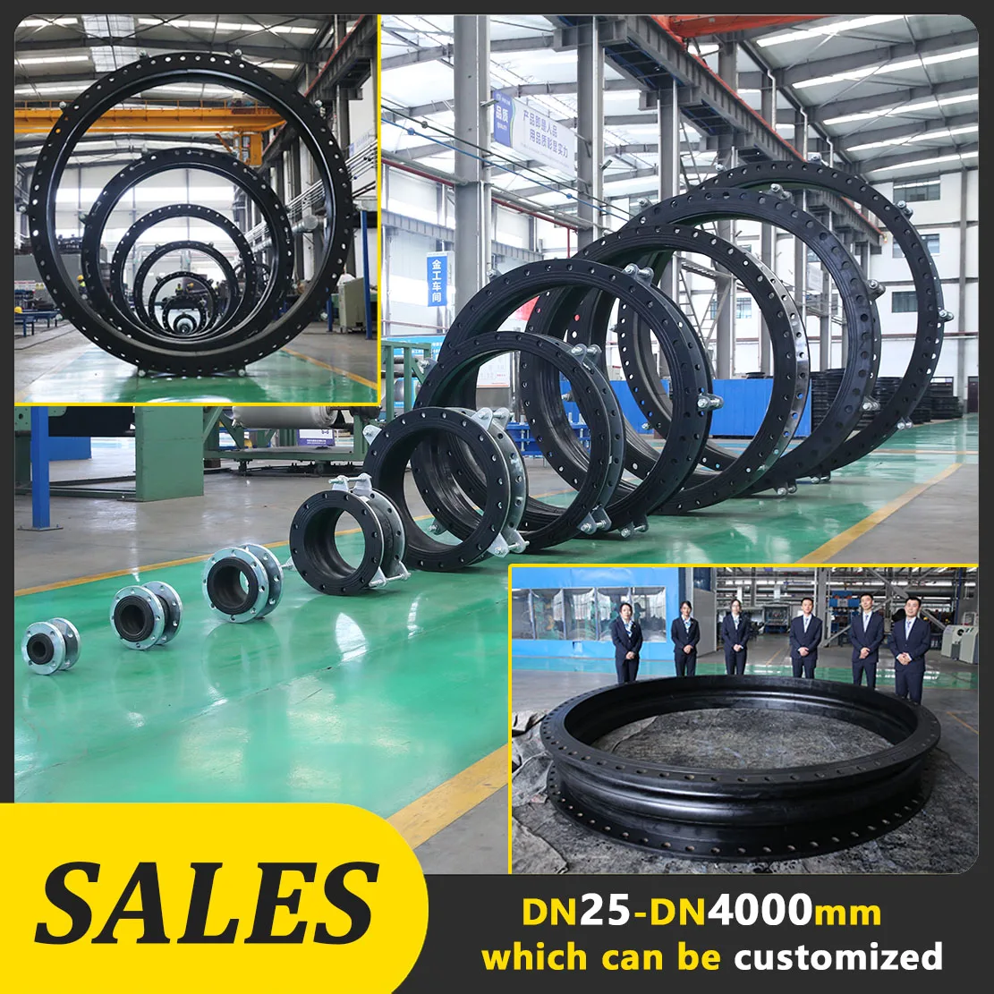 Special sizes can be customized Rubber Joint Expansion  EPDM/NR/NBR/IIR Afa Flex Rubber Expansion Joint