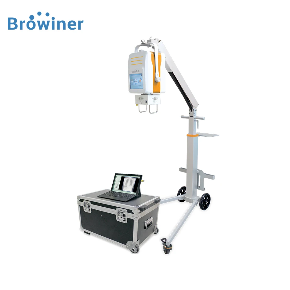 Browiner Factory Supplies Portable Veterinary Xray System Medical Veterinary X-ray Machine for animals Beatle-05VB-S