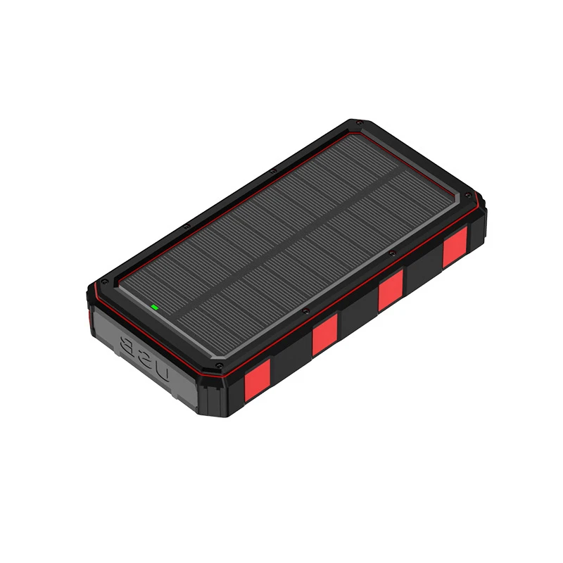 20000mah Led Flashlights Mobile Powerbank Solar Panel Power Banks Power Station Factory Cheap Price Consumer Electronics Home CE