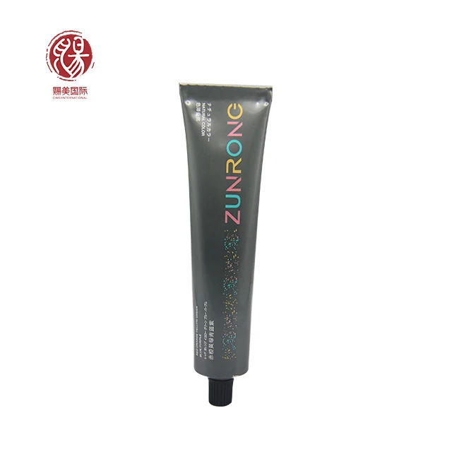 Zunrong salon hair color dye permanent professional cover grey organic natural hair colour cream