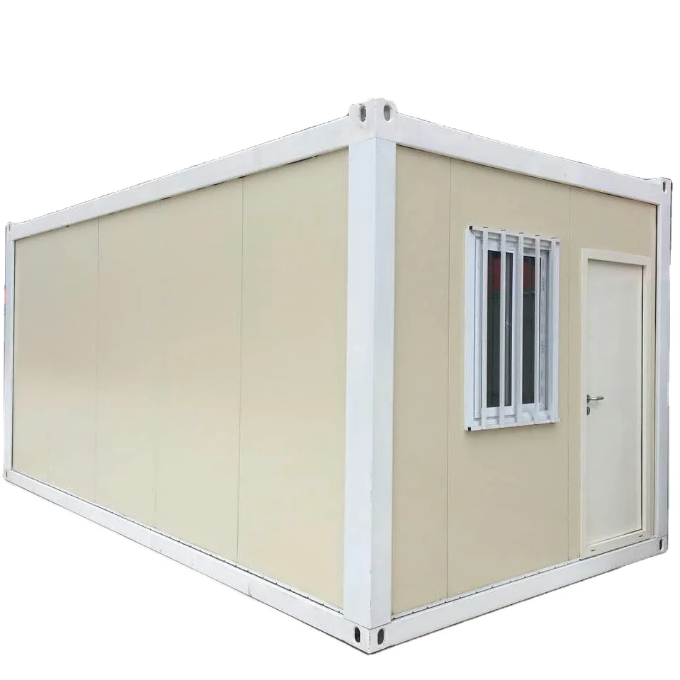New Technology Container Office Steel Structure Frame Welded Flat Pack Container House as Dormitory