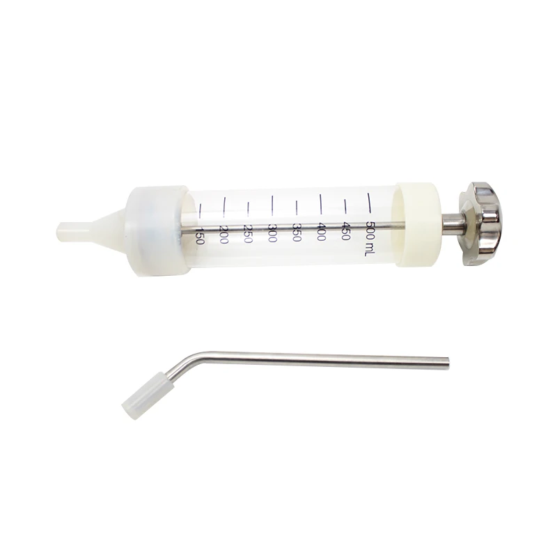 Best Seller Large Capacity Medicine Feeding Animal Veterinary Syringe Drencher for Vaccine