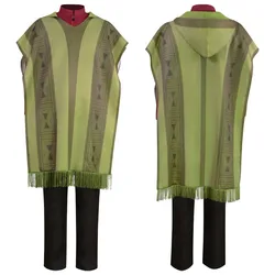New Boys Poncho  Movie Costume For Father Son Kids Halloween Children  Cosplay