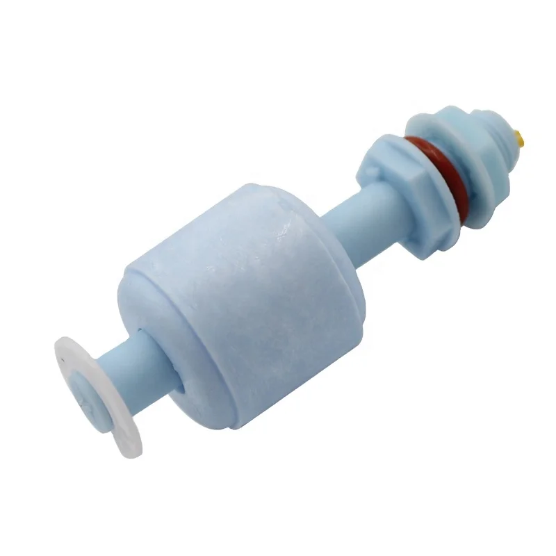 M10 plastic magnetic float level switch water proof rod length L52mm vertical installation 110V float switch sensor