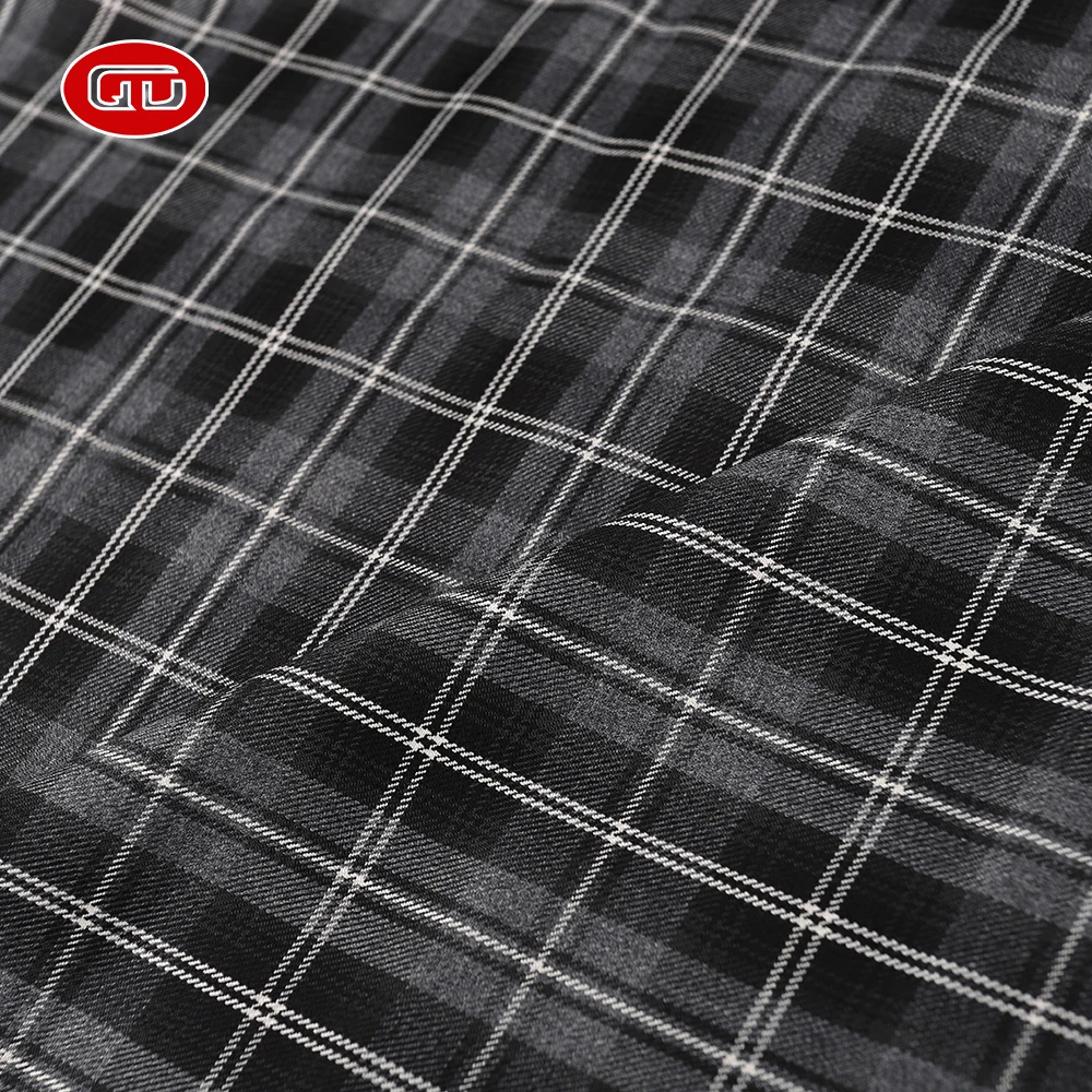 New popular fancy professional checks TR men  check suit fabric material for formal wear