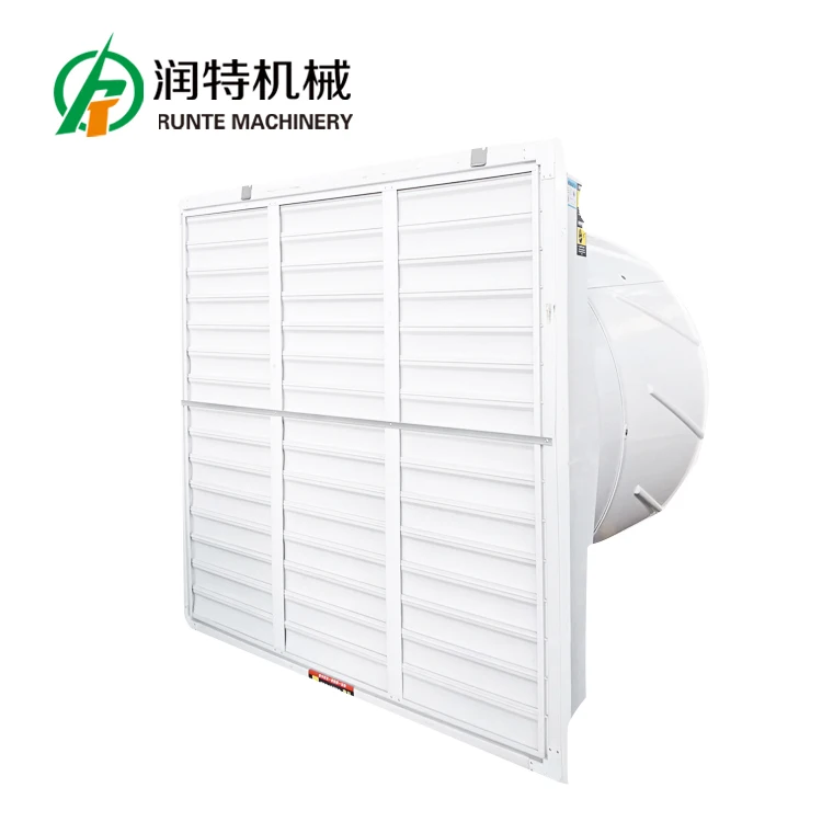 QiluRunte Good Selling 1630 55/54inch Fiberglass Cone Exhaust Fan Poultry Ventilatimng House Exhaust Greenhouse Farming Farm