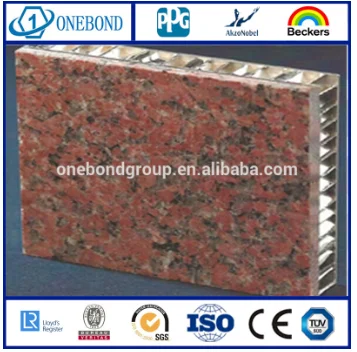 Lightweight Marble Aluminum Honeycomb Panel for Building Exterior Wall