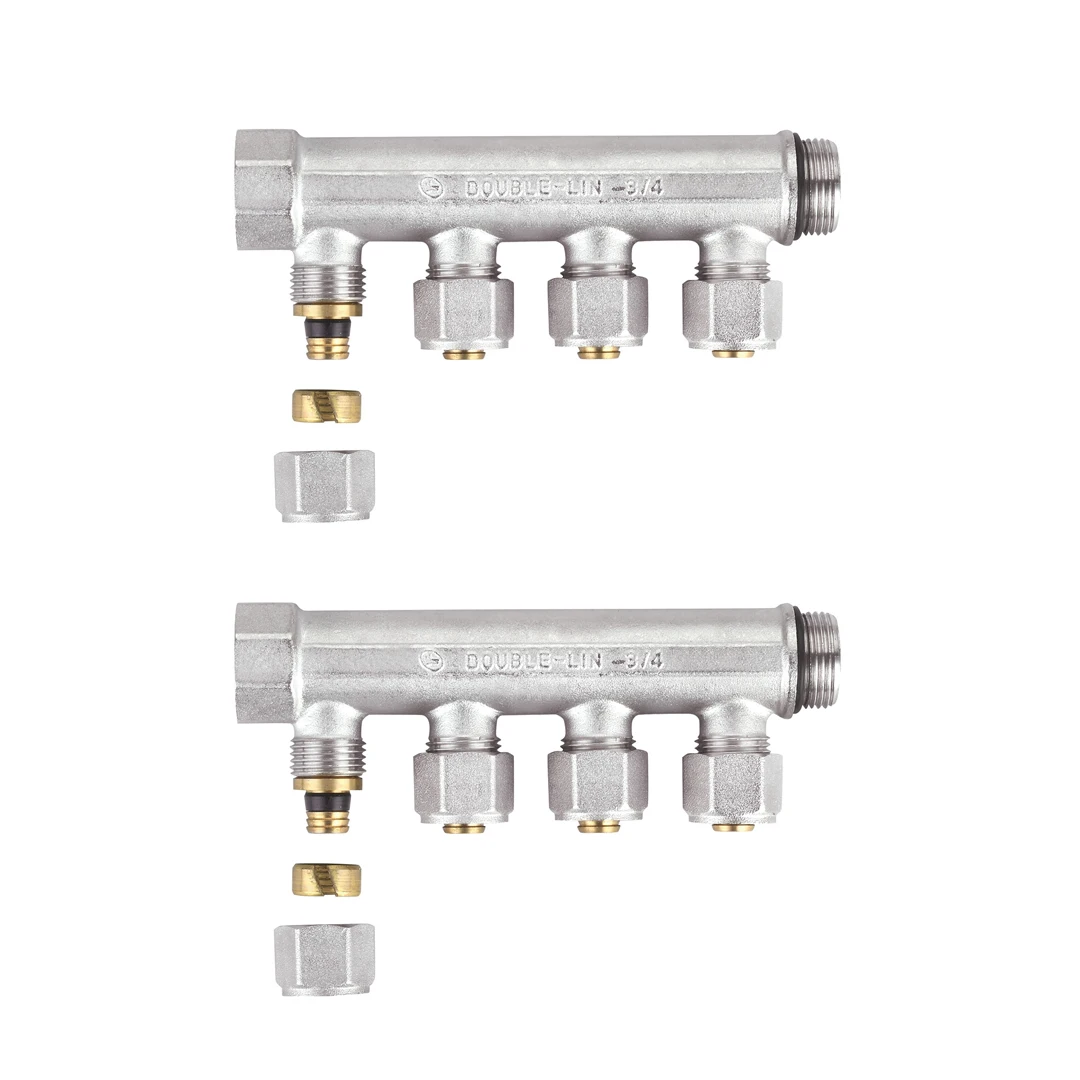 36mm 1/2'*15mm Centres Distance HPB 57-3 Brass Manifolds