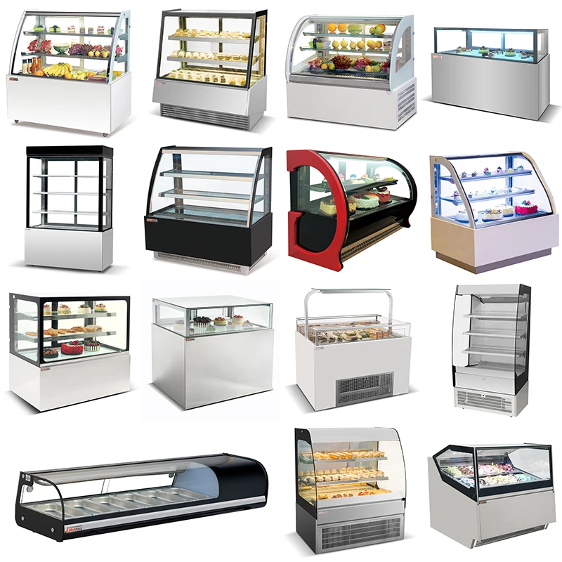 Ximaid Supermarket convenience store cake display cabinet Display cabinet seafood cooked sushi display refrigerator equipment