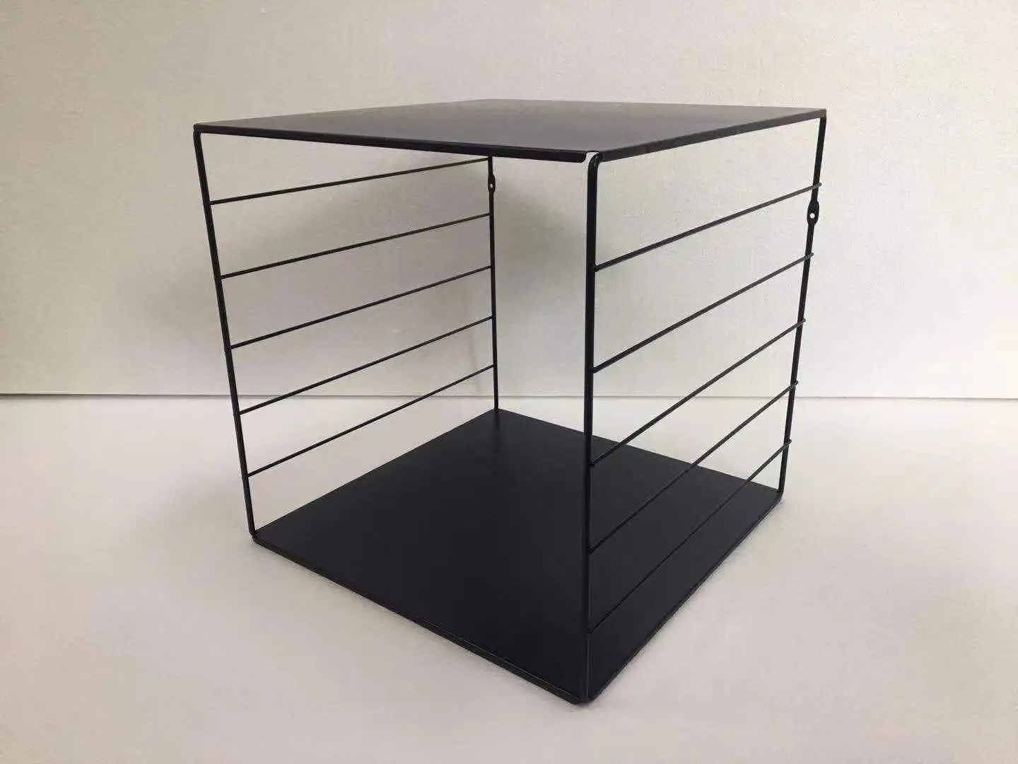 Side table square console table wall mounted for alternative decoration