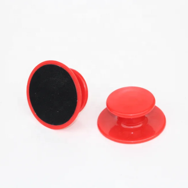 Car waxing sponge with handle is used for polishing and car paint/car