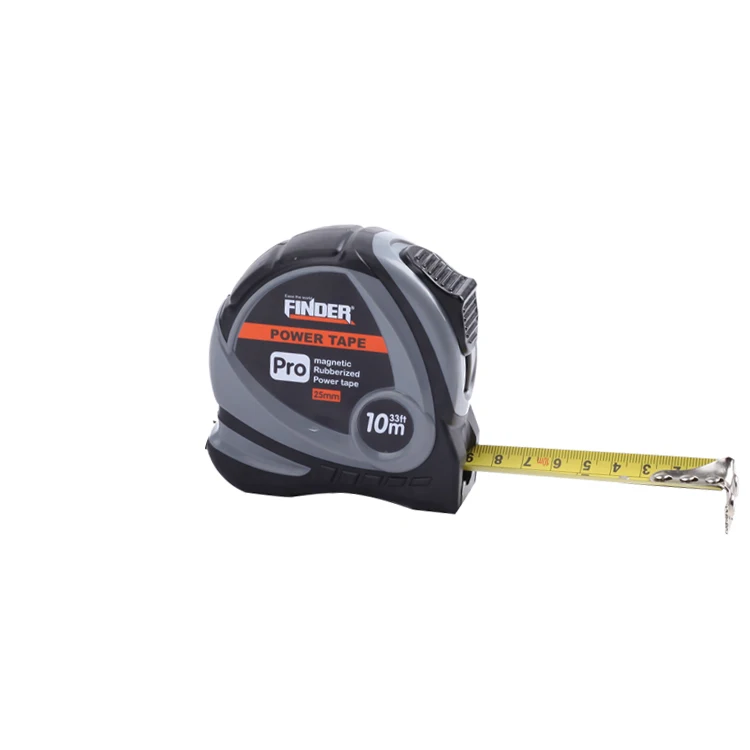 High Quality Magnetic Measuring Tape Metric and British Scale PP+TPR steel buckle with Flexome goma