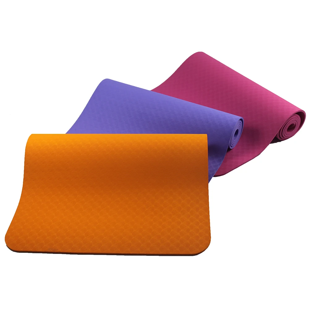 Best Workout Matt Absorbent Yoga Exercise Mat 6Mm Thick Yoga Mats For Men Women And Kids Carpet Exercise