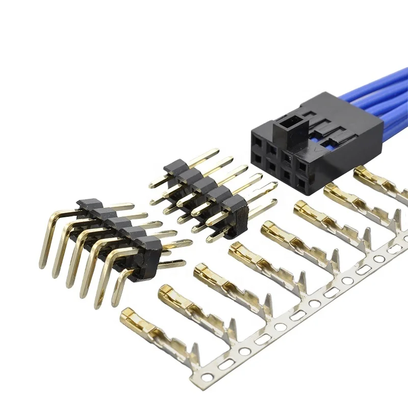 KR2542 2.54 Pitch 2 Row Pin Header Female Male Wire to Board Electrical Dupont Connectors