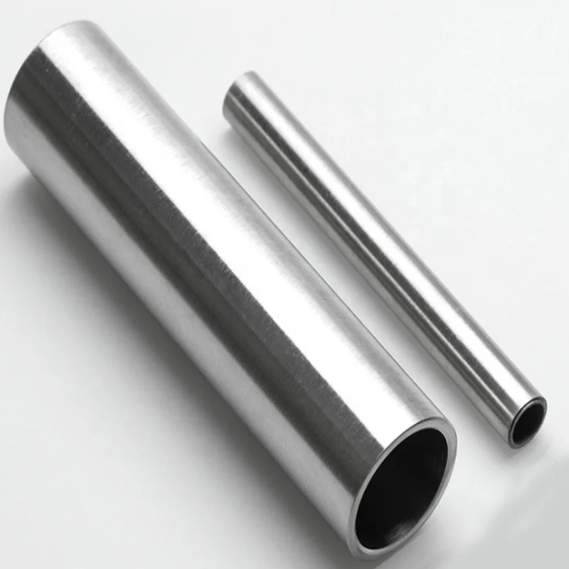 316 stainless steel pipe machinery manufacturing brushed mirror round pipe cutting