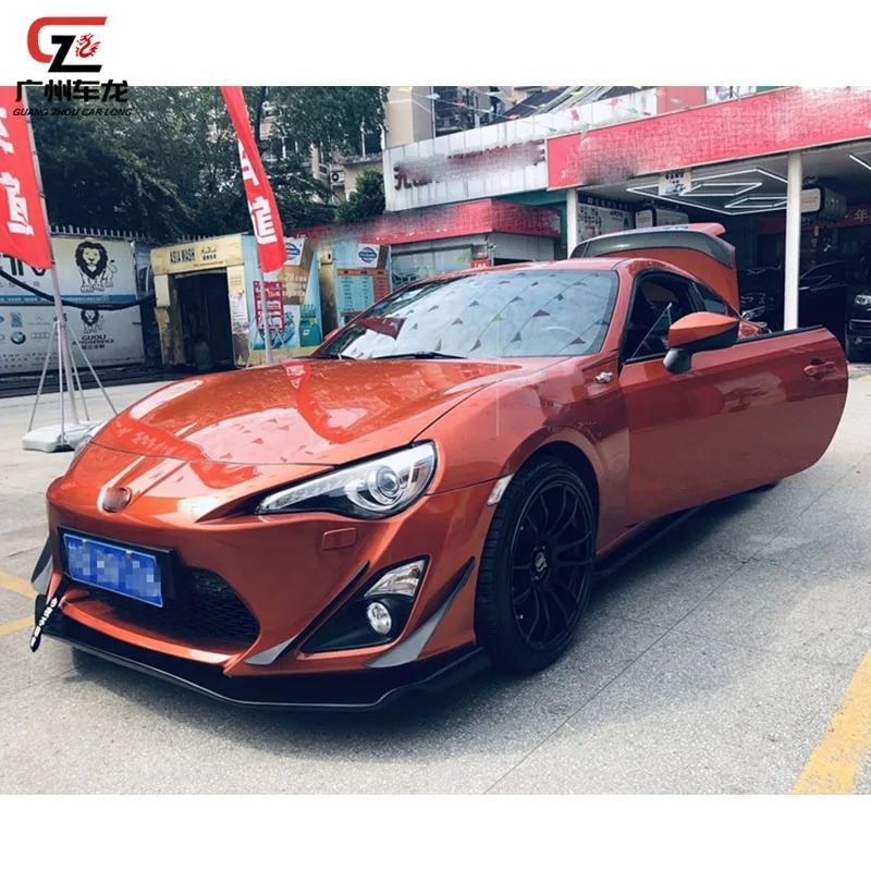 Car Body kits For Toyota GT86 2013-2015 Upgrade Rocket Bunny Style Wide Body Front lip Rear lip Side skirts