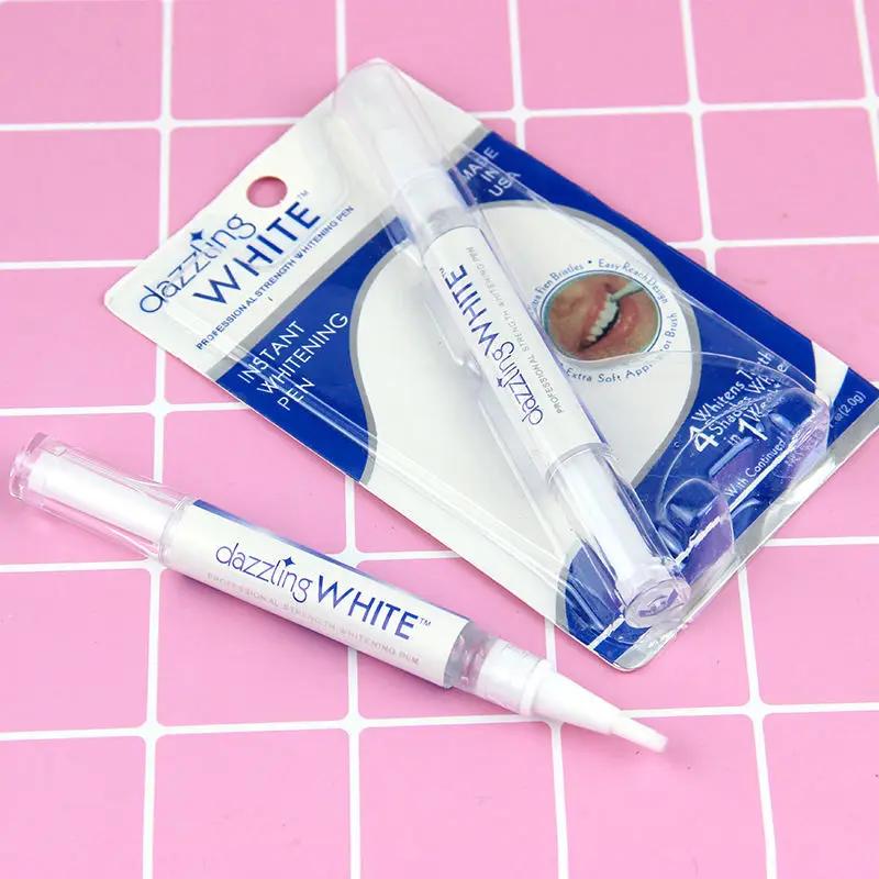 2024 Wholesale Custom logo Natural Blue Light Teeth Whitening Pen Effective for