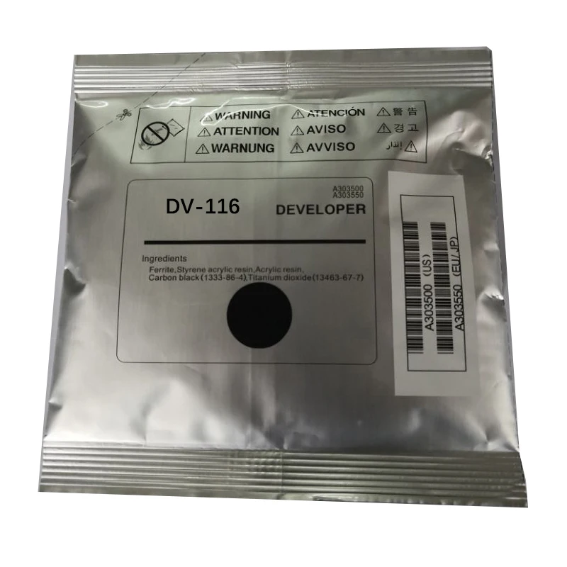 Civoprint 1 шт. новый совместимый DV116 Разработчик для Konica Minolta bizhub 164 184 7718 195 215 235 7723 200 г/Сумка Черный