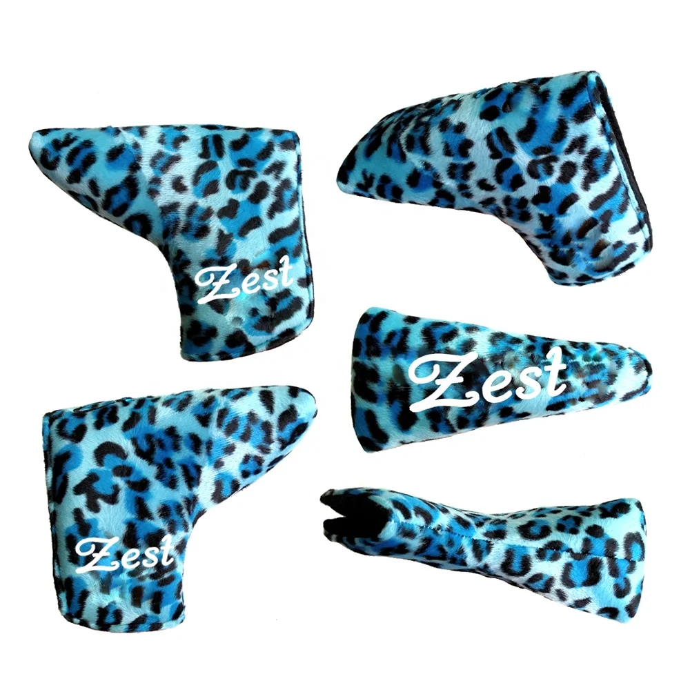 Custom Leopard print Golf Putter Head Covers for Golf Club other golf products
