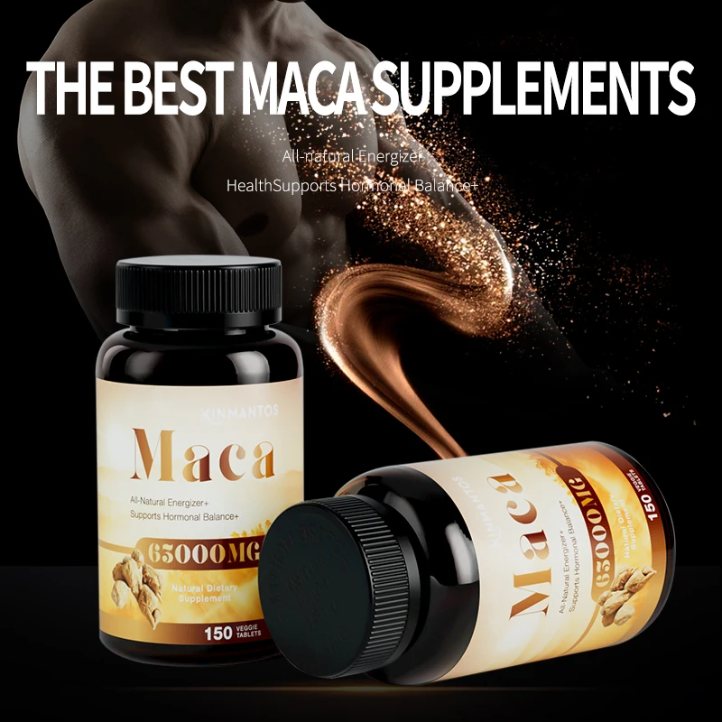 Wholesale 100% Natural herbs maca tablet men power capsule healthcare supplements