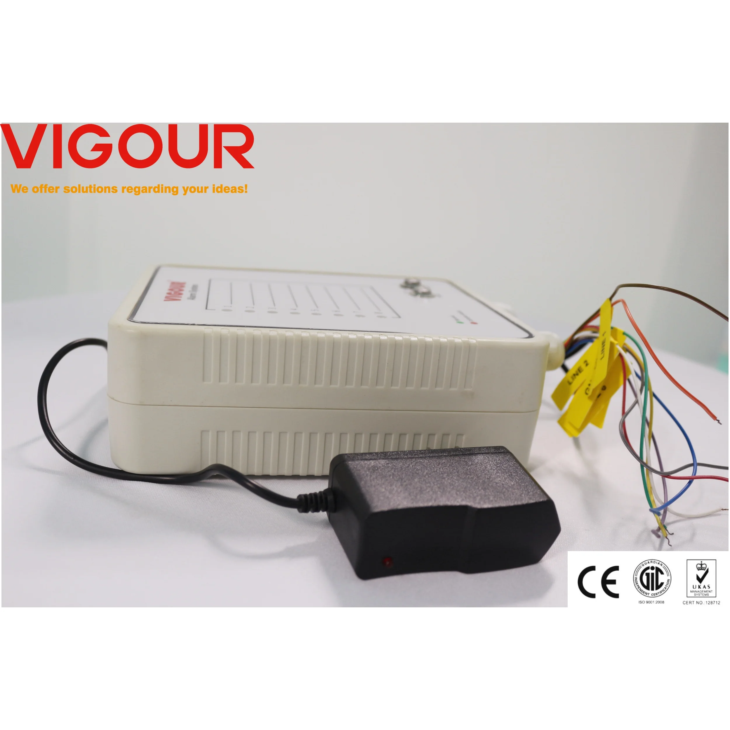 8 Gas LPG Leak Detector Security Alarm Manual Power Safety Structure for High Temperature Media General Application