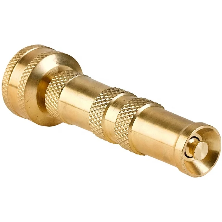 Precision Custom CNC Machining Turning Brass Barbed Nozzle