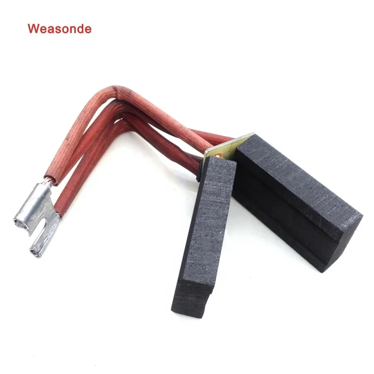 Щетки карбоновые CH33N для генератора постоянного тока и генератора непрерывного тока, размер 2 * (12,5*32*50)