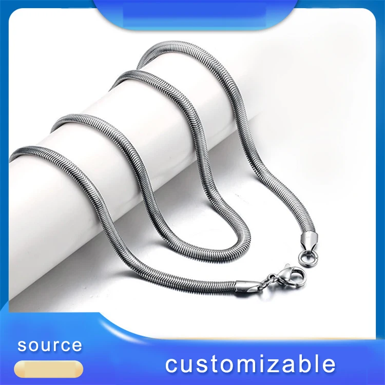 custom chain wholesale gold plated necklace design set stainless steel jewelry