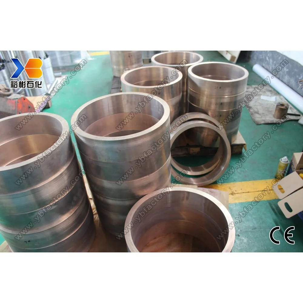 High Quality Customized CNC Machined Bronze Graphite Bushing Copper Sleeve