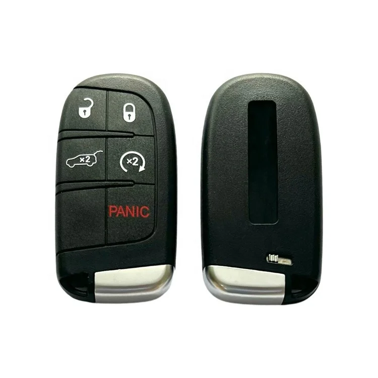 Vehicle Key Remote Control 4+1 Buttons Smart Car Key 433 Mhz With ID46 Chip Remote For D-odge