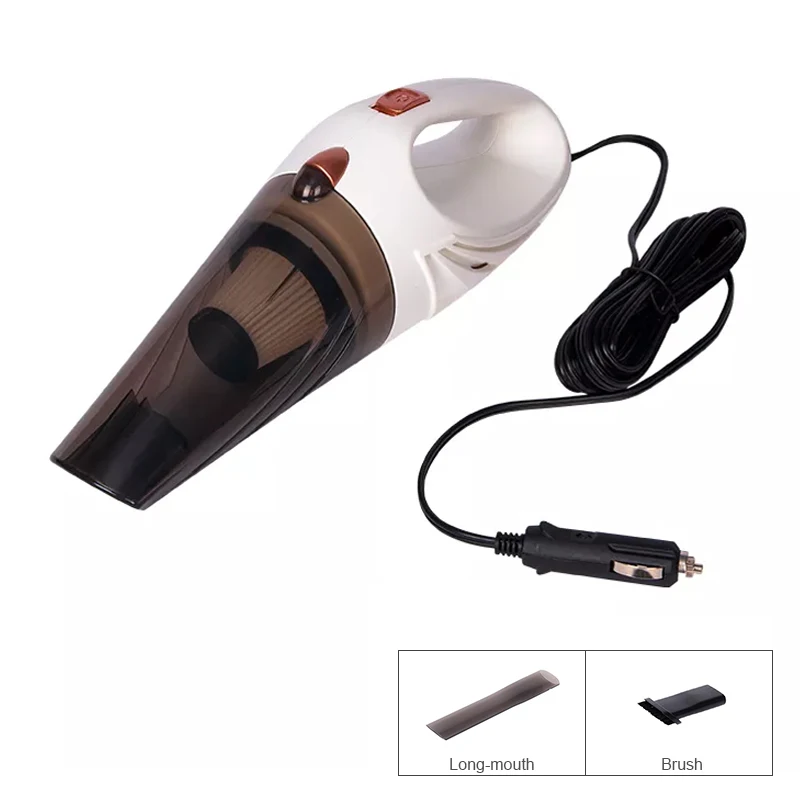 Factory Sale Top Quality Handheld Steam Powerful Suction 12V DC Dry and Wet Car Vacuum Cleaner For Car Interior Cleaning