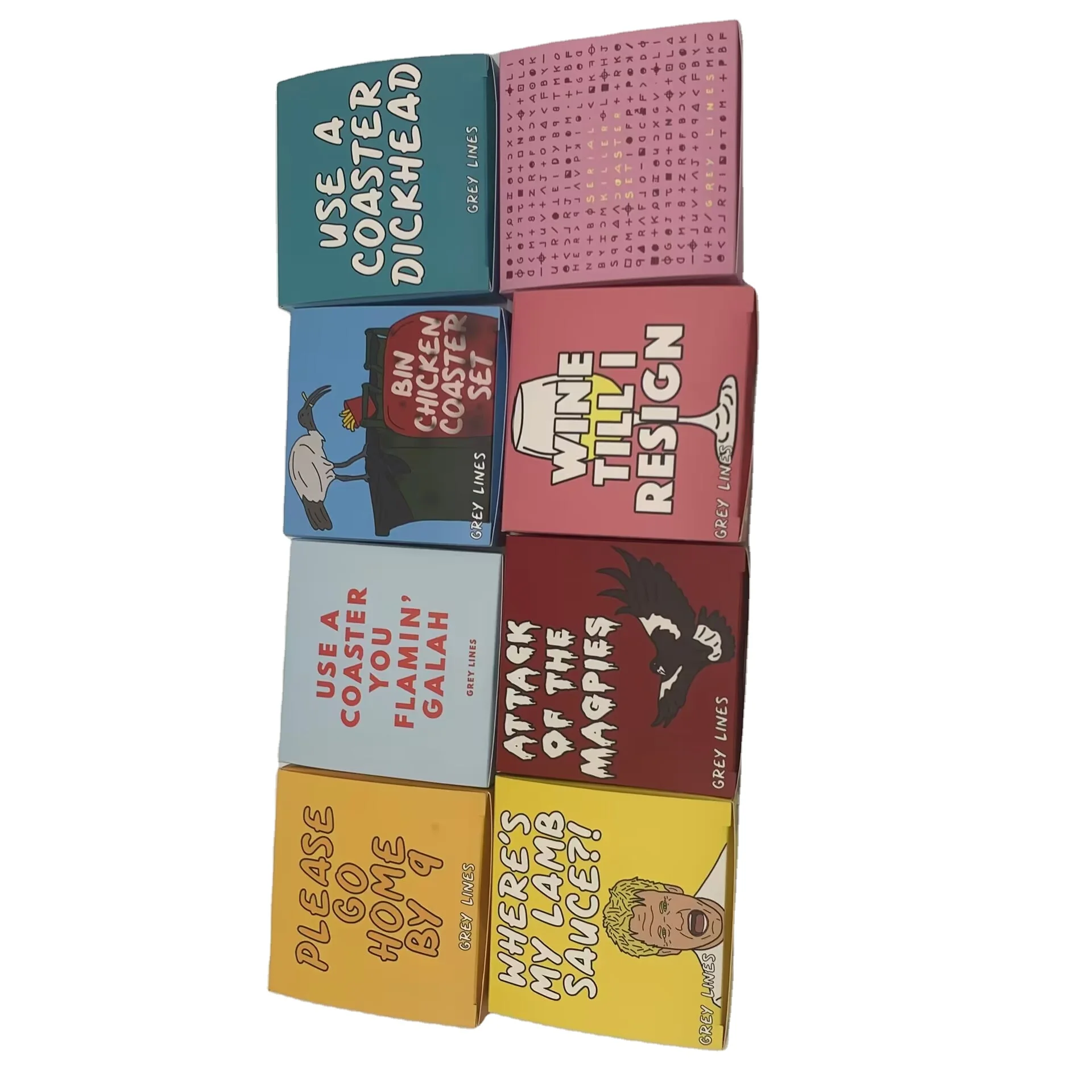 Cute Cartoon Pattern Eye shadow Package Canada Hot Sale powder Packaging Customized Wholesale Cosmetic Paper Box