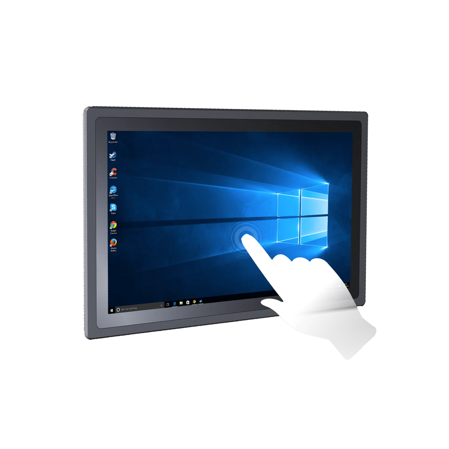 LILLIPUT 21,5 Дюймов все в одном компьютер J1900 J4125 I3 8 ГБ оперативной памяти 128 ГБ SSD Встроенный промышленный киоск панель ПК