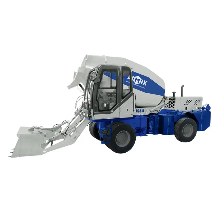 Hydraulic concrete mixer truck 1.8  2.6  3.5  4.0  5.5  6.5cbm  self loading cement mixer truck (1600126972713)