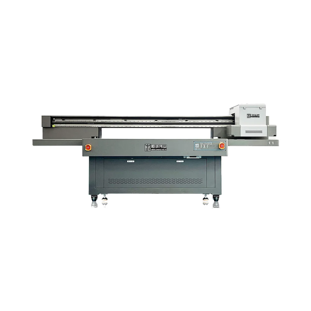HC-1612 i3200 полуавтоматический планшетный УФ струйный принтер печать ПВХ стеклянные магниты на холодильник деревянные материалы