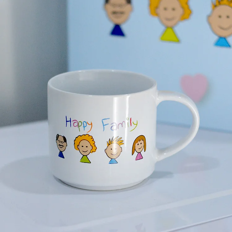 custom logo coffee blanks sublimation mug custom ceramic cup