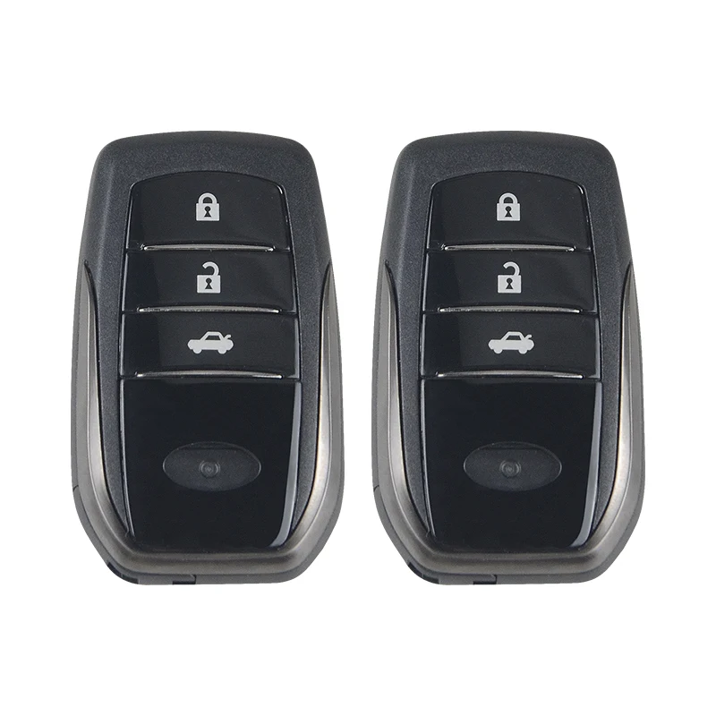 Универсальная EC002 T2 NS NFC Автомобильная сигнализация EASYGUARD с предупреждением о вибрации Пассивный бесключевой вход дистанционный запуск